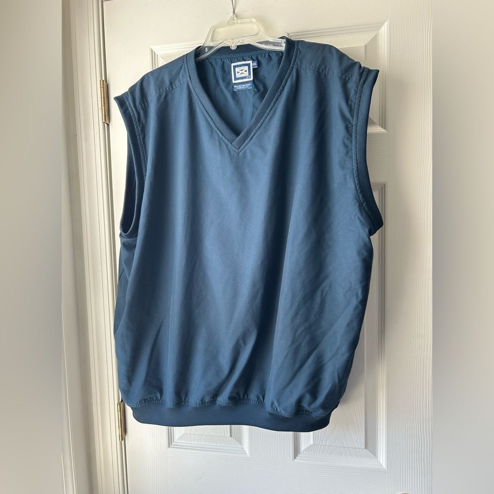 House of Scotland Golf men’s Blue Sleeveless V-Neck Vest Top Size XXL